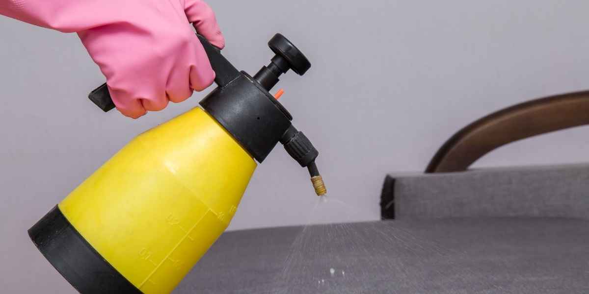 ריסוס חומר על ספה